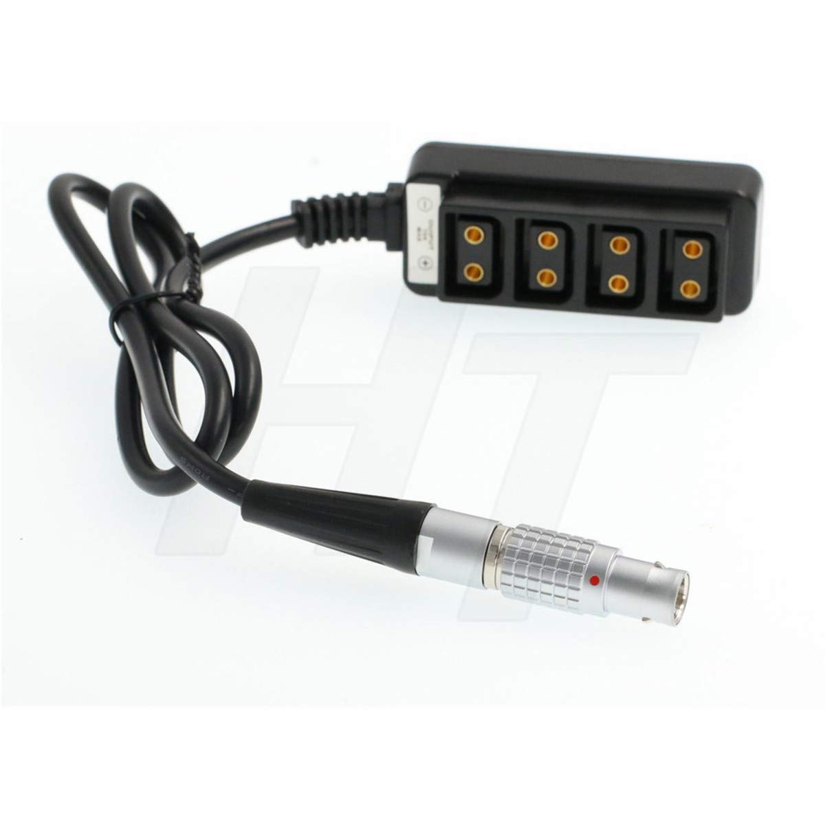 HangTon D-tap P-tap Adapter Power Splitter 1 to 4 for DJI RONIN 2 14.4V Port to Monitor, Focus Motor, Camera