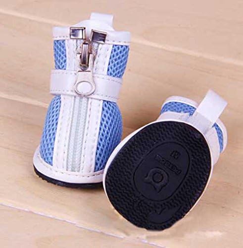 Aplustore Pet breathable slip shoes Random Color L