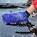 Waterproof Car Wash Mitt - Extra Large Size - 2 Pack- Premium Chenille Microfiber Wash Glove - Reusable Wash Mitt - Super Soft - for Wet and Dry Ultimate Finish