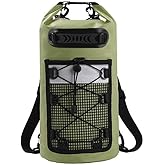 ZEMBSOYA Dry Bag, 30L Floating Backpack, Large Rolltop Travel Duffle Bags with Straps for Women Men, Outdoor Travel Bag for Boating, Kayaking, Fishing, Hiking, Rafting