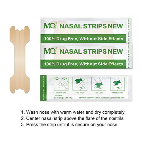 MQ 120 ct Better Breathe Nasal Strips to Reduce Snoring, DrugFree