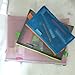 Kinhshion Mesh Zipper Pouch Cosmetic Bags Travel Storage Bags,6 PCS 3 Sizes, Zipper Bags Clear Zipper Pouch Small Organizer bag Zipper Folder Bag 2 Colours