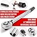 DONNKLIK 1/2-inch Drive Click Torque Wrench | 10~150 ft./lb, 13.6~203.5 N/m
