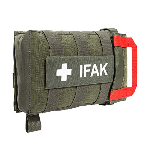 Tasmanian Tiger TT IFAK Pouch VL L Molle-kompatible Erste Hilfe Set Gürtel-Tasche für Wandern Outdoor Reise Polizei-Dienst (Oliv)