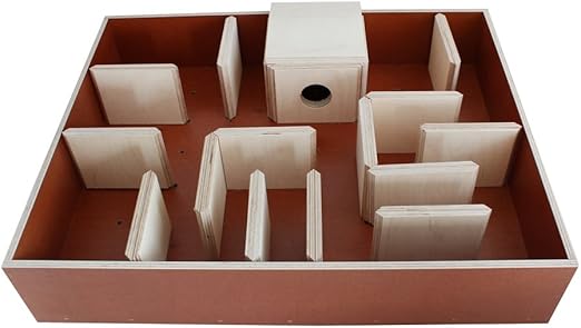 Elmato 12810 Ratten Labyrinth Verstellbare Hindernisse Amazon De Haustier