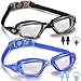 Noorlee Swim Goggles, 2 Pack Swimming Goggles Adult Men Women Youth Kids Child, No Leaking Anti Fog UV 400 Protection Waterproof 180 Degree Clear Vision Triathlon Pool Goggles