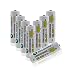GEILIENERGY Solar Light Batteries NiCd AA 600mAh 1.2V Rechargeable Batteries for Solar Lamp Garden Light(Pack of 8)