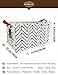 HUNRUNG Rectangle Storage Basket Cute Canvas Organizer Bin for Pet/Children Toys, Books, Clothes Perfect for Rooms/Playroom(Rectangle Geometry)