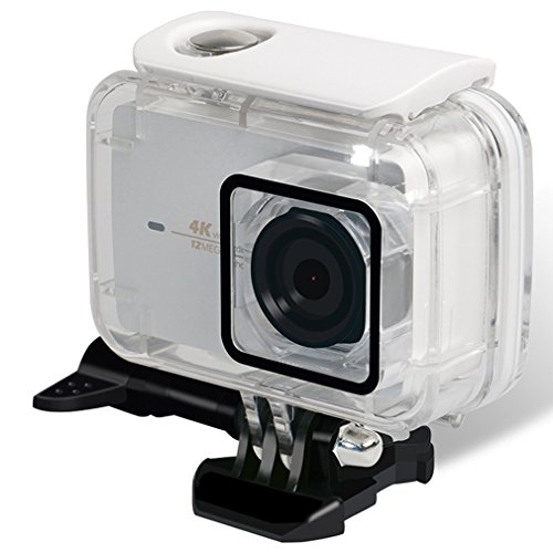 First2savvv Waterproof Case for Xiaomi Yi 4K/Yi 4K+/Yi Lite/YI Discovery 4K Diving Protective Housing Waterproof Case 40m for Xiaoyi 4K Xiaomi II/Yi Lite Action Camera with Bracket MI-Lite-05