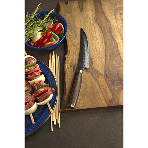 Shun Cutlery Premier Boning & Fillet Knife 6”, Easily Glides Through Meat and Fish, Authentic