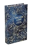 Celestial One Line a Day (Blank Journal for Daily Reflections, 5 Year Diary Book)