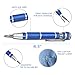 KUMA KU-20005 8-in-1 Precision Pocket Screwdriver Set, Phillips & Slotted, Multipurpose Aluminum Handle Pen Tool Kit