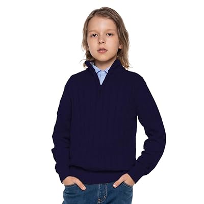 Buy Kid Nation Boys Cable Knit Cotton Sweater at Ubuy Kuwait