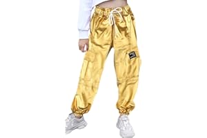 SANGTREE Girls & Women's Cargo Jogger Pants, 3 Years - Women 3XL