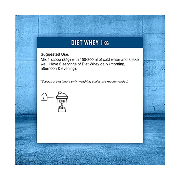 Applied Nutrition Diet Whey - High Protein Powder Supplement, Low Carb & Sugar, for Weight Management with CLA, L…