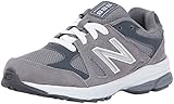 New Balance Boys' KJ888, Grey/White, 7.5 Extra Wide