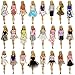 ZITA ELEMENT 20 Items = 10 Sets Fashion Clothes Dress Bundle 10 Shoes for 11.5 Inch Doll Outfits - Random Style Outfits Accessories for 11.5 Inch Doll