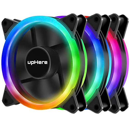 upHere-120mm-Colorido-LED-Ventilador-de-PC-Ventilador-para-Ordenador-Silencioso-Paquete-de-3F03CF