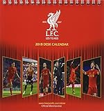 Liverpool F.C. Official Desk Easel 2018 Calendar - Month To View Desk Format
