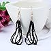 New 18K Gold Multi-Layer Chunky Long Seed Bead Beaded Long Necklace Earrings Set