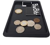 BarBits Plastic Tip Tray with Clip Pack of 12 Black Bill Presenter for view 7