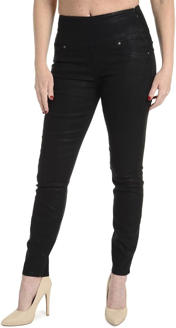 spanx black denim leggings