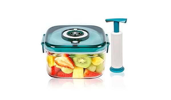 Juego de recipientes para alimentos al vacío de plástico para ...