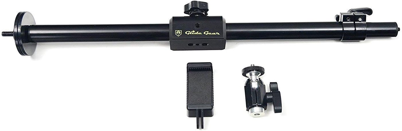 Glide Gear OH 50 DSLR Camera/iPhone Photo Video Overhead Heavy Duty Metal Mount Stand Adjustable 36" Pole Tripod Extension Arm Stand w/Ball Head - Image 5
