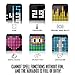 DIVOOM AURABOX Bluetooth 4.0 SMART LED Speaker with APP Control for Pixel Art Creation + Animation and Social Media Notification. Built-in Microphone for Handsfree Calling