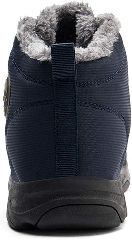 AZOOKEN Men Women Boots Hiking Trekking Walking Shoes Winter Waterproof Climbing Athletic Shoes Sneakers Five colors (6118-Blue45) - Image 5