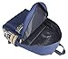 Veenajo Casual Lightweight Canvas Backpacks Cute Bookbag Shoulder Bag School Backpack for Teen Blue