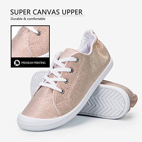 COASIS Women’s SlipOn Canvas Shoes with Arch Support Fashion Low Top