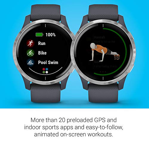 Garmin Venu, GPS Smartwatch with Bright Touchscreen Display, Features