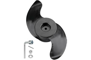 Sxkxm MKP-32 Trolling Motor Prop Fit for Minn Kota, MKP-32 Weedless Wedge 2 Prop Fits 3-5/8" Motor Diameter, #2091160#1865017 Trolling Motor Prop, Trolling Motor Replacement Parts