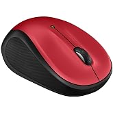 Logitech M325S Wireless Mouse, Red