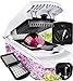 Fullstar Vegetable Chopper - Spiralizer Vegetable Slicer - Onion Chopper with Container - Pro Food Chopper - Slicer Dicer Cutter - 4 Blades primary