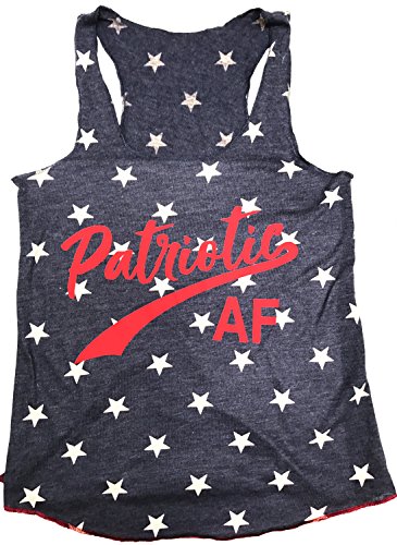 Patriotic AF Women's 4th of July Tank Top by NoBull Woman