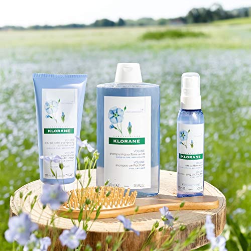 Klorane Volumizing Shampoo with Flax Fiber, Adds Lift & Texture to Fine
