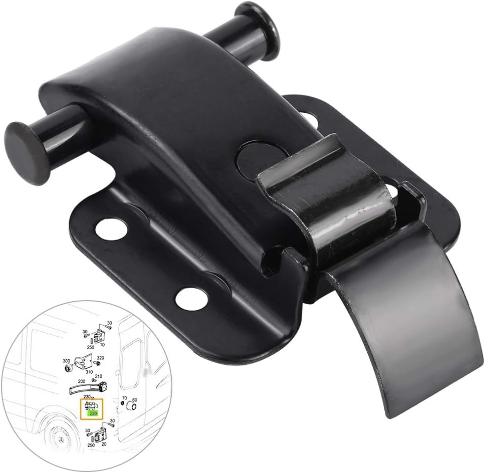 BOROCO Rear Door Strap Holder Locator, Mercedes Sprinter/ VW Crafter 2006-2019/06-14 Compatible - Image 4