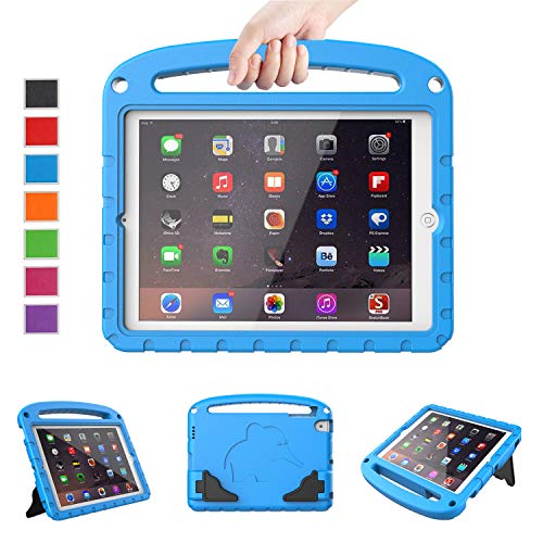 LTROP iPad 4/3/ 2 Case for Kids - Light Weight Shock Proof Convertible Handle Stand Case for iPad 9.7" iPad 4th Generation/iPad 3rd Generaion/iPad 2 - Blue