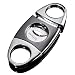 Cigar Cutter Guillotine Stainless Steel Double Blade, 23mm Max. Cigar Diameter Guillotine Cigar Cutter (Gun Color)