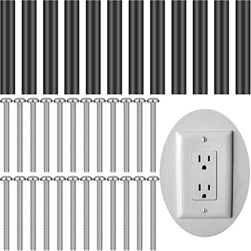 24 Pieces Electrical Backsplash Outlet Extender Kit Include 12 Pieces