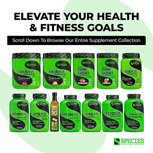 Species Nutrition Fiberlyze Fiber Supplement, Psyllium Based Soluble