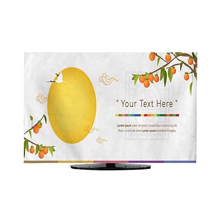 Amazon Com Tv Curtain Cover Korean Harvest Mid Autumn Festival