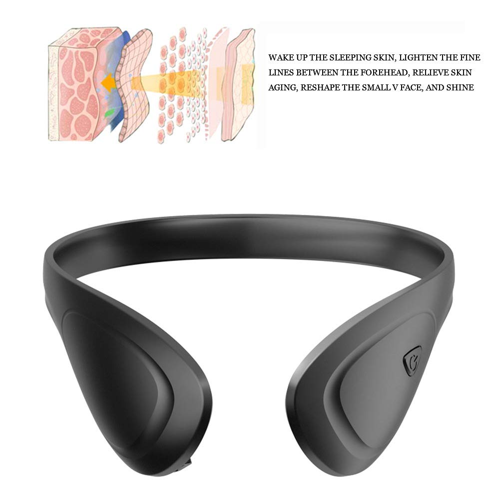 Froomer V-Face Shaping Massager Intelligent Face Lifting Instrument Beauty Double Chin Firm Lift Up Slimming Thining Moisturizing Vibration Facial Instrument,USB Charging: Beauty