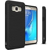 Galaxy J5 Case (2016) J510, CoverON [HexaGuard Series] Slim Hybrid Hard Phone Cover Case for Samsung Galaxy J5 (2016) - Black