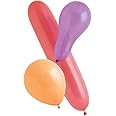 Assorted Party Balloons (100-Pack) - Vibrant & Durable Latex Balloons, Perfect for Birthdays, Events, & Decor