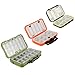 Goture Small Tackle Box, Waterproof Fishing Lure Boxes Tackle Box Bait Plastic Small Storage Case Accessories Containers Orange SMALL 6.3'' X 3.5'' X 1.7''