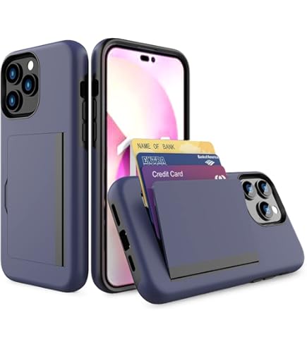 Amazon.com: FDTCYDS for iPhone 15 Pro Case with Card Holder,Credit