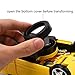 WonderPlay Transforming Toys Bumble Bee Car for Kids, Auto Transforming Auto Robots Action Figure and Toy Vehicles, Realistic Engine Sounds & Beautiful Flash Lights